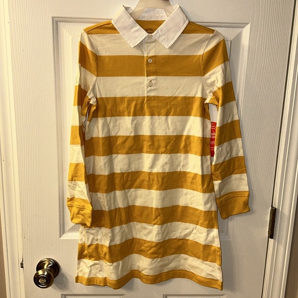 wonder nation Other - ⭐️ NWT Long sleeve rugby polo style pointed collar dress